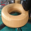 high quality fibre braid hydraulic hose SAE 100 R3 R6 with wrap and smooth cover from BAILI HOSE factory